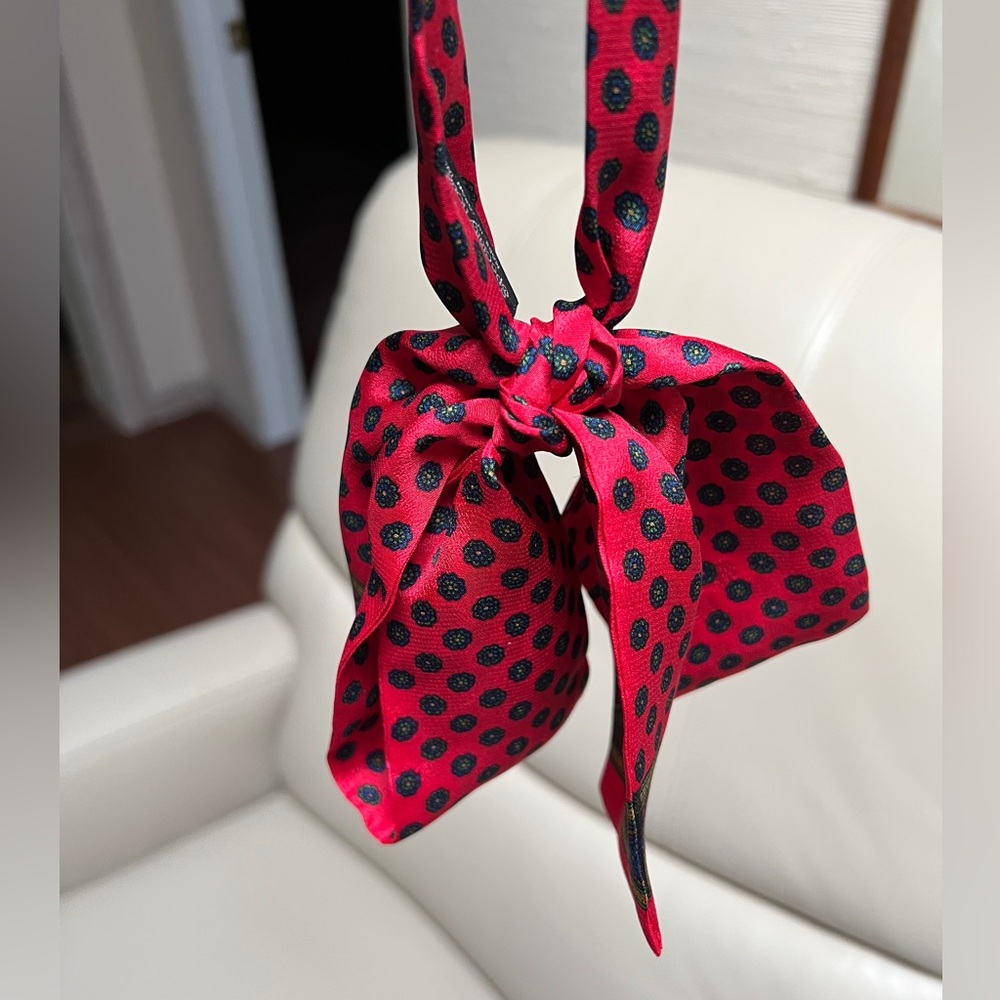 Two 100% Silk Preppy Women’s Neck Ties